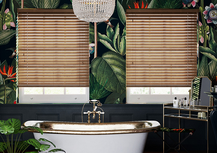 Kalmar, Spanish Cedar - Motorised Venetian Blind - Image 3